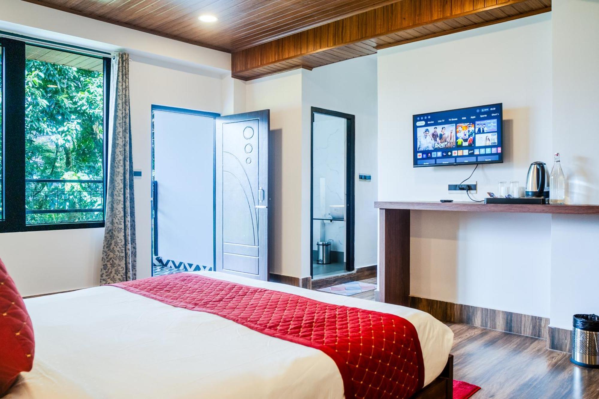 Sparrow Cherry Resort 2 Min Walk To Mg Marg Gangtok Ngoại thất bức ảnh